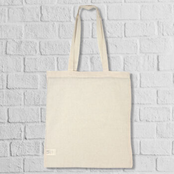 Τσάντα 10 λίτρων από ακατέργαστο βαμβάκι 130g.