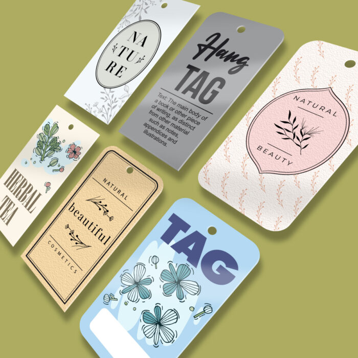 hang-tags Κρεμαστό καρτελάκι σε διαφορετικά σχέδια