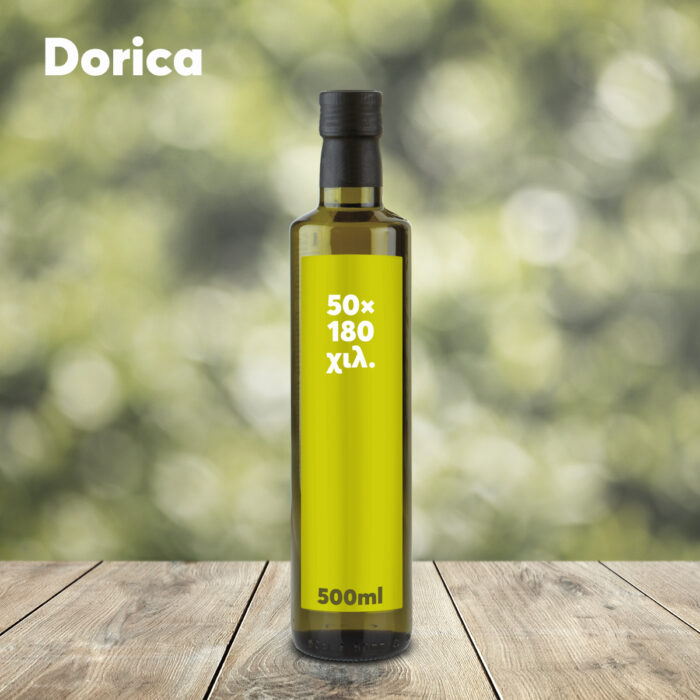 EVOO dorica Blank Labels 500ml 2 Ετικέτα Dorica 500ml, 55×180χιλ.