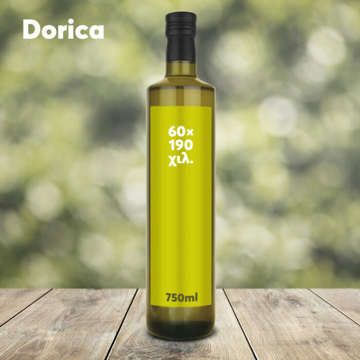 EVOO dorica Blank Labels 750ml 2 Ετικέτα Dorica 750ml, 60×190χιλ.