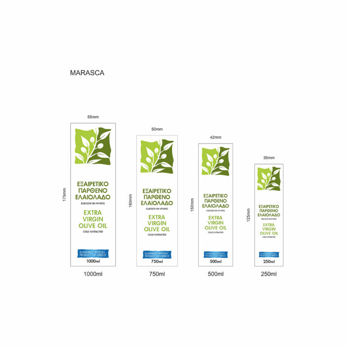 Ετικέτα εξαιρετικά παρθένου ελαιολάδου M001 Ετικέτες αυτοκόλλητες για ελαιόλαδο, φύλλο ελιάς