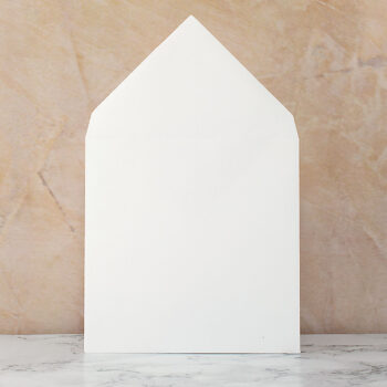 Φάκελος 17*17 αεροπορικό γομέ 120-130γρ. Λευκό γραμμωτό Chagall White