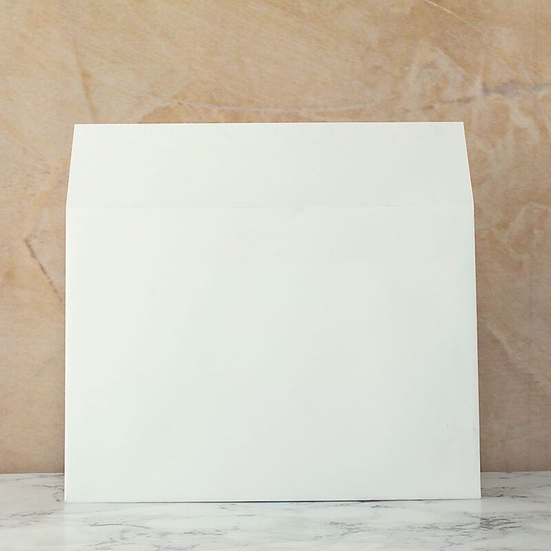 Φάκελος 16*23 καρέ αυτοκόλλητο 120-130γρ. Λευκό Diamond white 3041.