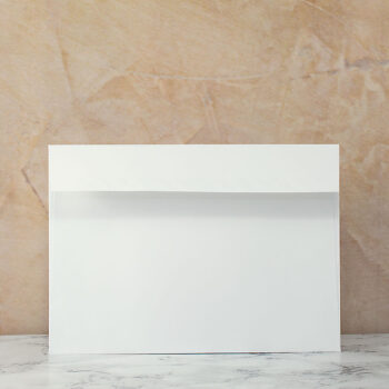 Φάκελος 16*23 καρέ αυτοκόλλητο 120-130γρ. Λευκό Diamond white 3041.