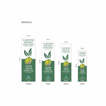 Αυτοκόλλητη ετικέτα για ελαιόλαδο, καρπός ελιάς