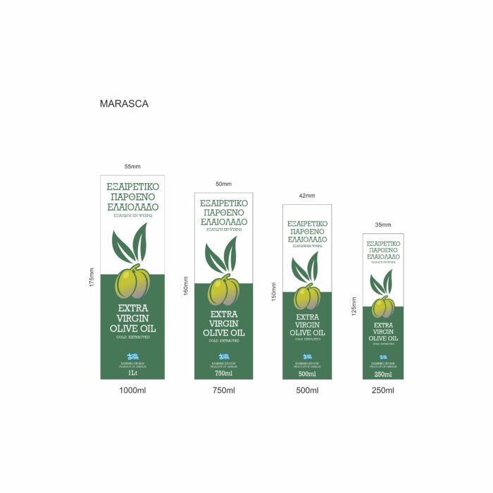 Ετικέτα εξαιρετικά παρθένου ελαιολάδου M003 Αυτοκόλλητη ετικέτα για ελαιόλαδο, καρπός ελιάς