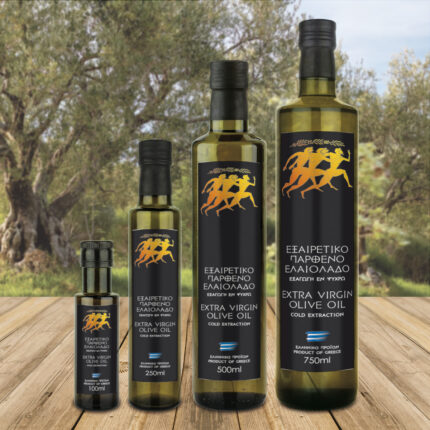 Ετικέτες Ελαιολάδου για Φιάλη Dorica 012
