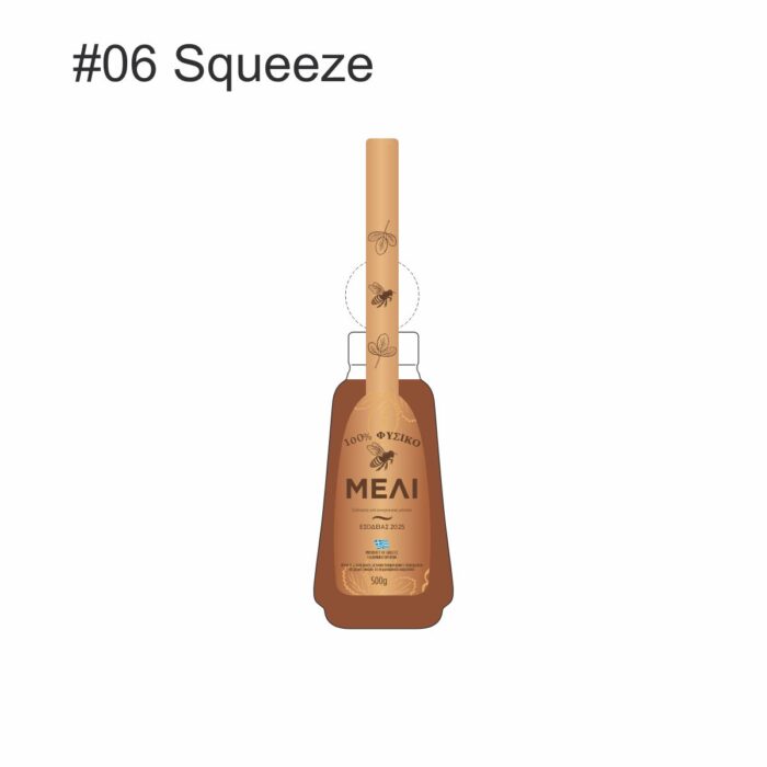Ετικέτα Μελιού 6 Squeeze